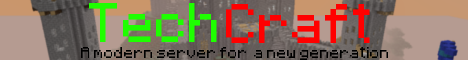 banner for TechCraft server