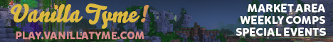 banner for Vanilla Tyme server