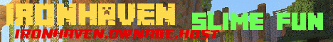 banner for Iron Haven server