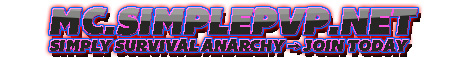 banner for SimplePvP server