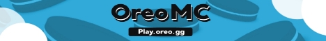 banner for OreoMC server