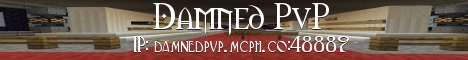 banner for Damned PvP server