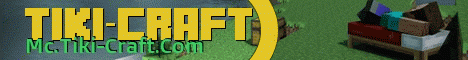 banner for Tiki-Craft server