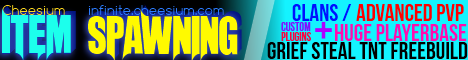 banner for Cheesium Cloud server