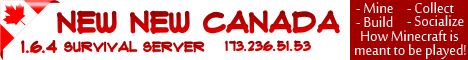 banner for New New Canada server