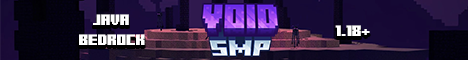 banner for Void SMP server
