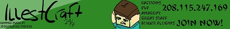 banner for IllestCraft server