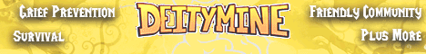 banner for DeityMine server