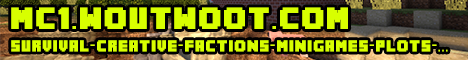 banner for WoutWoot's MC server server