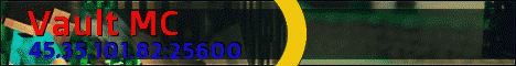 banner for Vault Gaming MC server