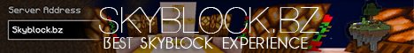 banner for Skyblock.bz server