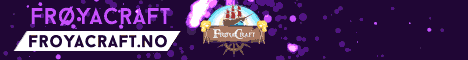 banner for FroyaCraft server