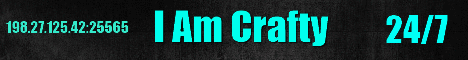 banner for I Am Crafty server