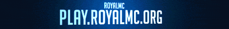 banner for RoyalMC server