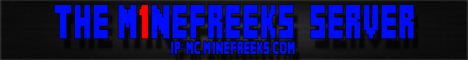 banner for M1nefreeks (Many Gamemodes) server