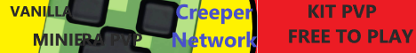 banner for Creeper Network server