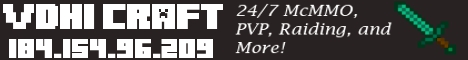 banner for VDHI Craft server