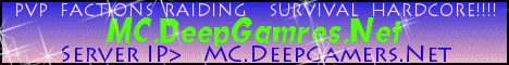 banner for MC.DeepGamers.Net server