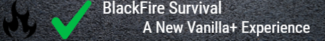 banner for BlackFire Survival server