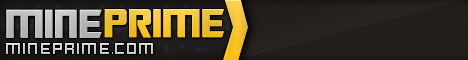 banner for MinePrime server