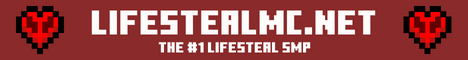 banner for LifeStealMC server