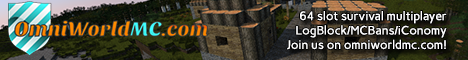 banner for OmniworldMC server