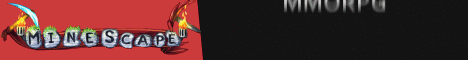 banner for MineScape server