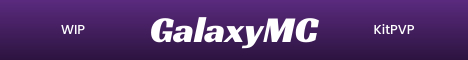 banner for GalaxyMC server
