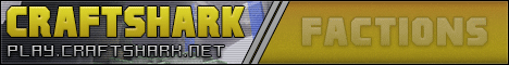 banner for CraftShark Network server