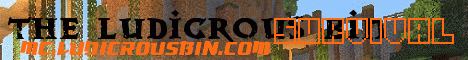 banner for The Ludicrous Bin Network server
