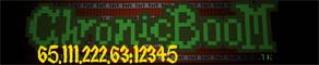 banner for ChronicBOOM server