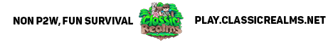 banner for Classic Realms server