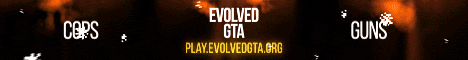 banner for EvolvedGTA server