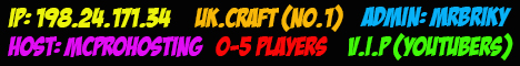 banner for UKCraft server