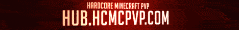 banner for Hardcore Minecraft PvP server