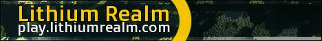 banner for LithiumCraft Vanilla Survival server