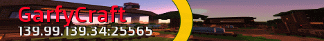 banner for GarfyCraft server