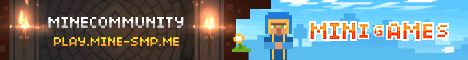 banner for MineCommunity server