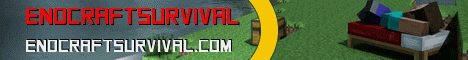banner for EndCraftSurvival server