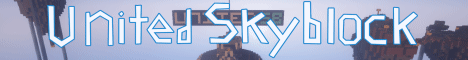 banner for United Skyblock server