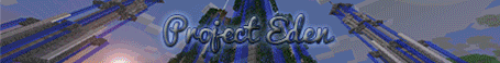 banner for Project Eden server
