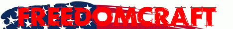 banner for FreedomCraft server