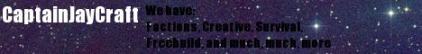 banner for CaptainJayCraft server