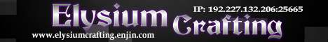 banner for Elysium Crafting server