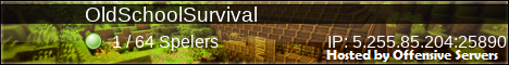banner for OldSchoolSurvival server