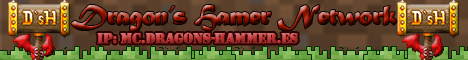 banner for Dragons Hammer Network server