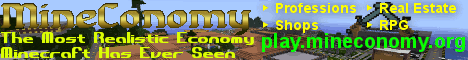 banner for Mineconomy server