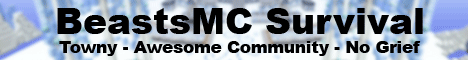 banner for BeastsmC Survival server