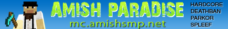 banner for Amish Paradise server