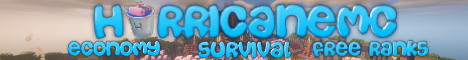 banner for HurricaneMC server